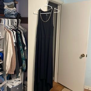 Women’s High-Low Black Dress